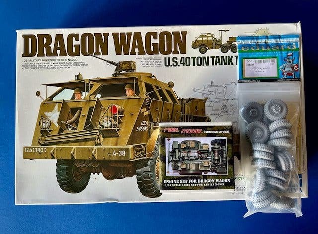 Tamiya Dragon Wagon super set Resin PE RW 1/35, Tank, Verzenden, 1:32 tot 1:50, Nieuw