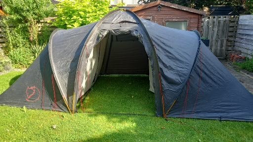 Fjållraven 4-persoons koepeltent, Ophalen of Verzenden, Gebruikt, Tot en met 4