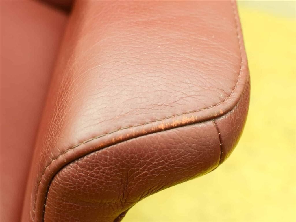 Relaxfauteuil 52730, Gebruikt, Minder dan 75 cm, Leer, Ophalen of Verzenden