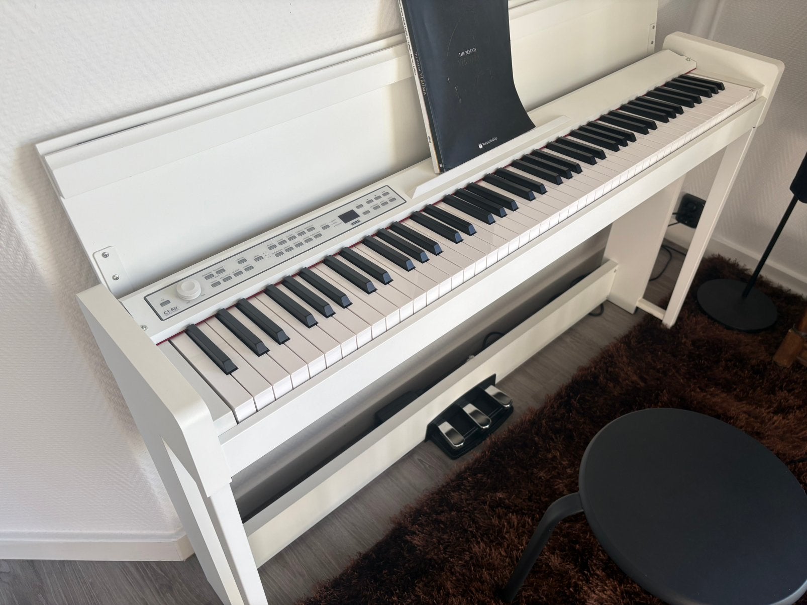 Korg C1 air digitale piano, Muziek en Instrumenten, Ophalen, Zo goed als nieuw, Wit, Digitaal