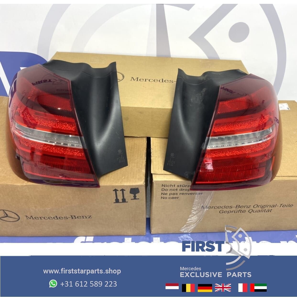 A1569068400 W156 GLA FACELIFT LED ACHTERLICHT RECHTS ORIGINE, Gebruikt, -, Ophalen of Verzenden, -