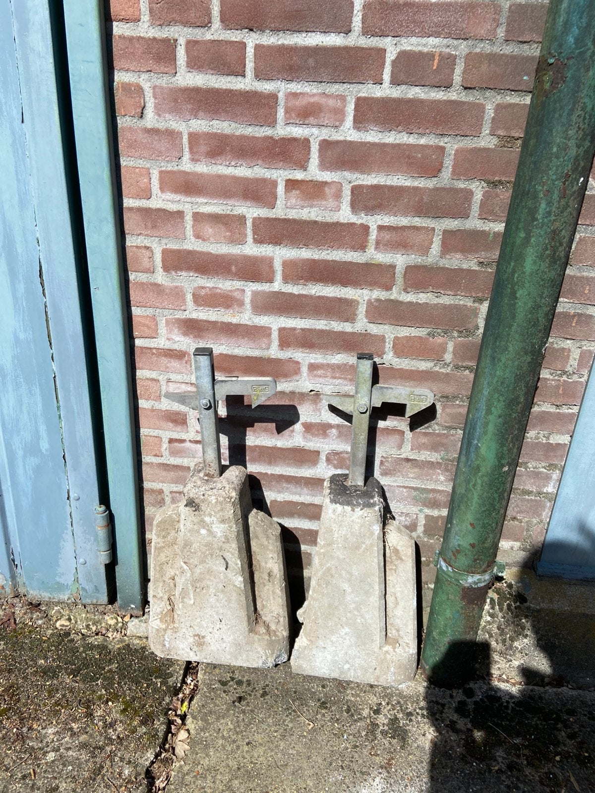 Pootrvanger, Ophalen of Verzenden, Zo goed als nieuw, Hout, 200 cm of meer