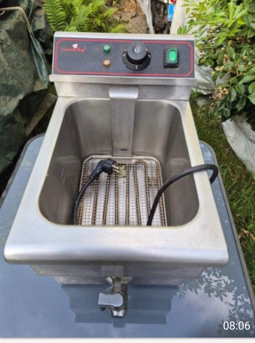 CaterChef Friteuse - Professionele Frituurpan, Minder dan 1 liter, Ophalen, Gebruikt, Uitneembare binnenpan