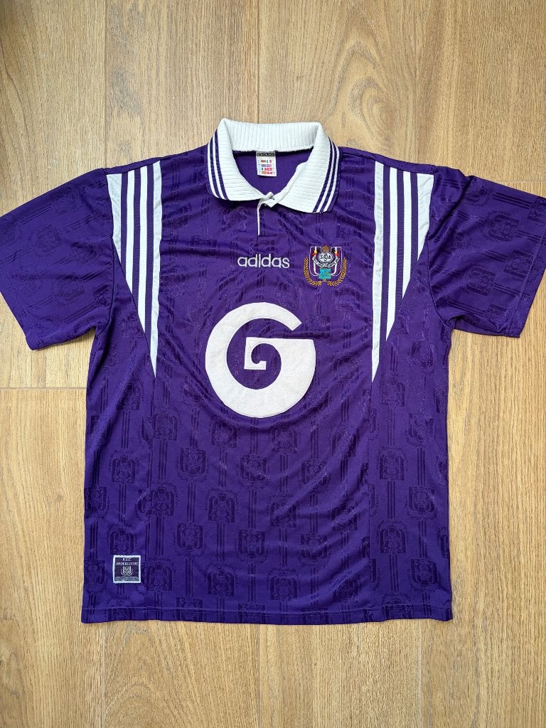 RSC Anderlecht 1996-1997 home shirt (L), Ophalen of Verzenden, Zo goed als nieuw, Buitenlandse clubs, Shirt