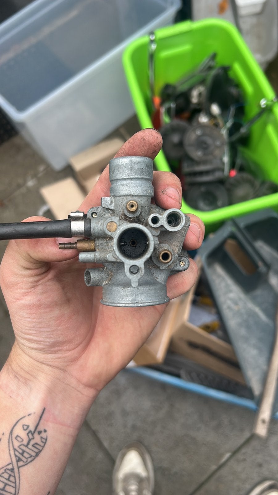 Dellorto 12 mm PHBN, Fietsen en Brommers, Verzenden, Zo goed als nieuw, Carburateur