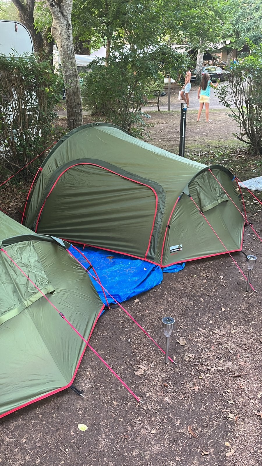 2x High peak sparrow 1 of 2 persoons tent, Ophalen, Zo goed als nieuw, Tot en met 2
