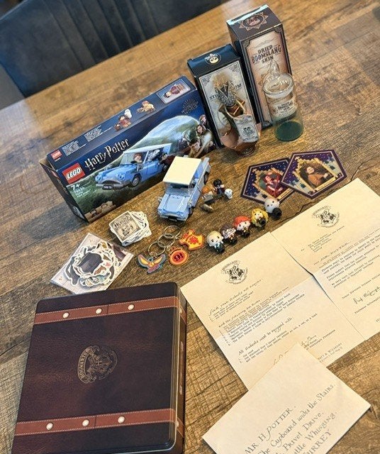 Harry Potter verassingspakketje, Verzenden, Zo goed als nieuw, Actiefiguurtje