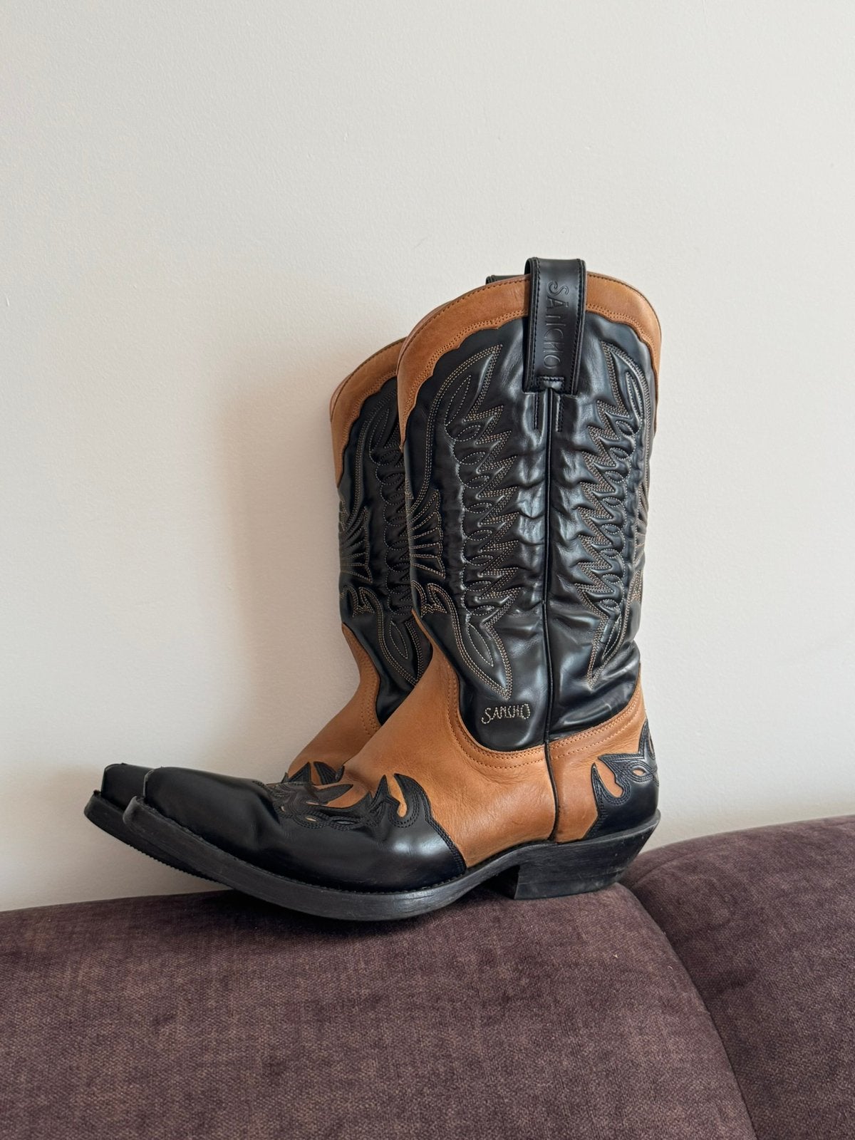 Sancho Western laarzen 40, Hoge laarzen, Zwart, Ophalen of Verzenden, Gedragen