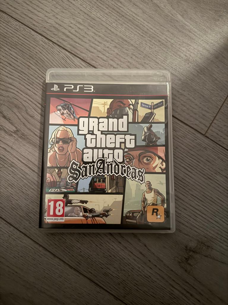 Grand Theft Auto San Andreas PS3 - Compleet met poster, Spelcomputers en Games, Games | Sony PlayStation 3, Avontuur en Actie