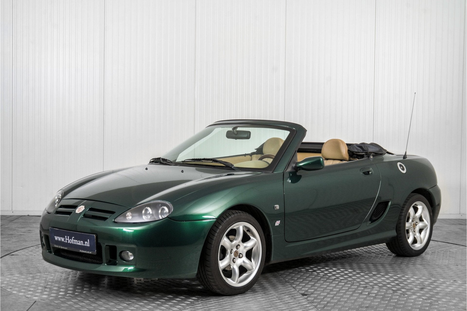 MG TF 1.8 TF 135 Brooklands uitvoering, leer, windvanger