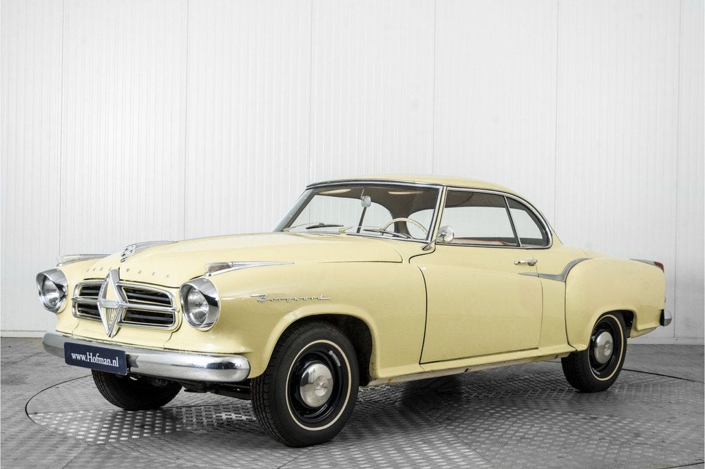 Borgward Isabella Coupe Californie (bj 1958), Auto's, Overige Auto's, Gebruikt, Overige carrosserieën, Wit, Bedrijf