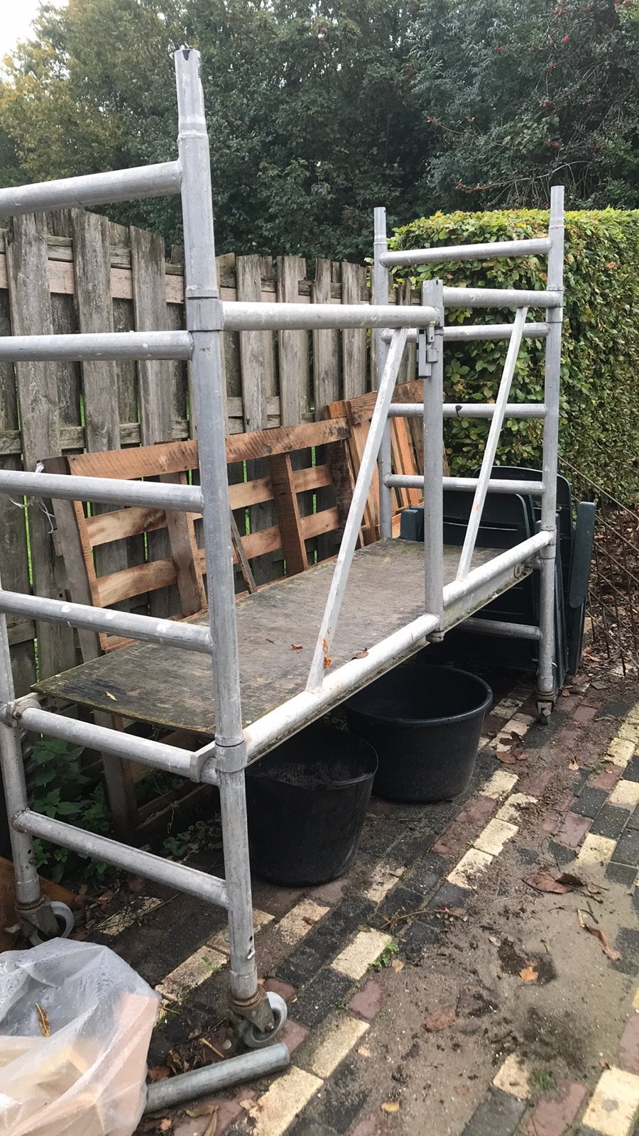Rol steiger kamersteiger b73/h180 / L 200, Doe-het-zelf en Verbouw, Ophalen, Gebruikt, Rolsteiger of Kamersteiger, Minder dan 2 meter