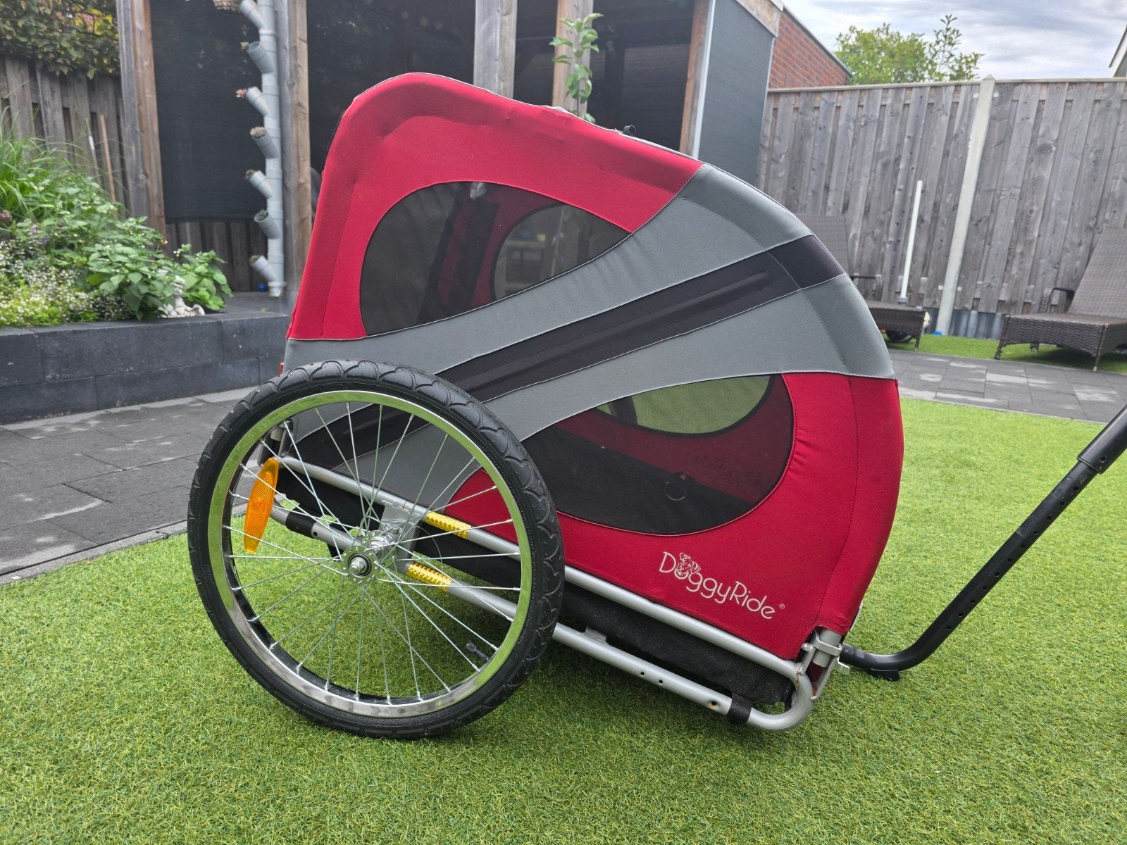 DoggyRide hondenfietskar Medium, Dieren en Toebehoren, Honden-accessoires, Doggyride, Ophalen, Zo goed als nieuw, Hondenfietskar