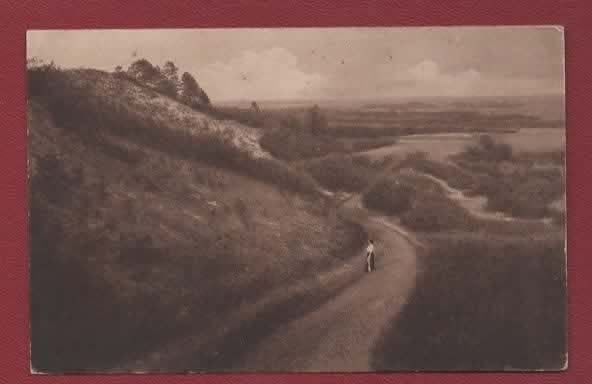 Bergen - Klein Zwitserland tusschen Bergen en Schoorl - 1922, Ophalen of Verzenden, 1920 tot 1940, Gelopen, Noord-Holland
