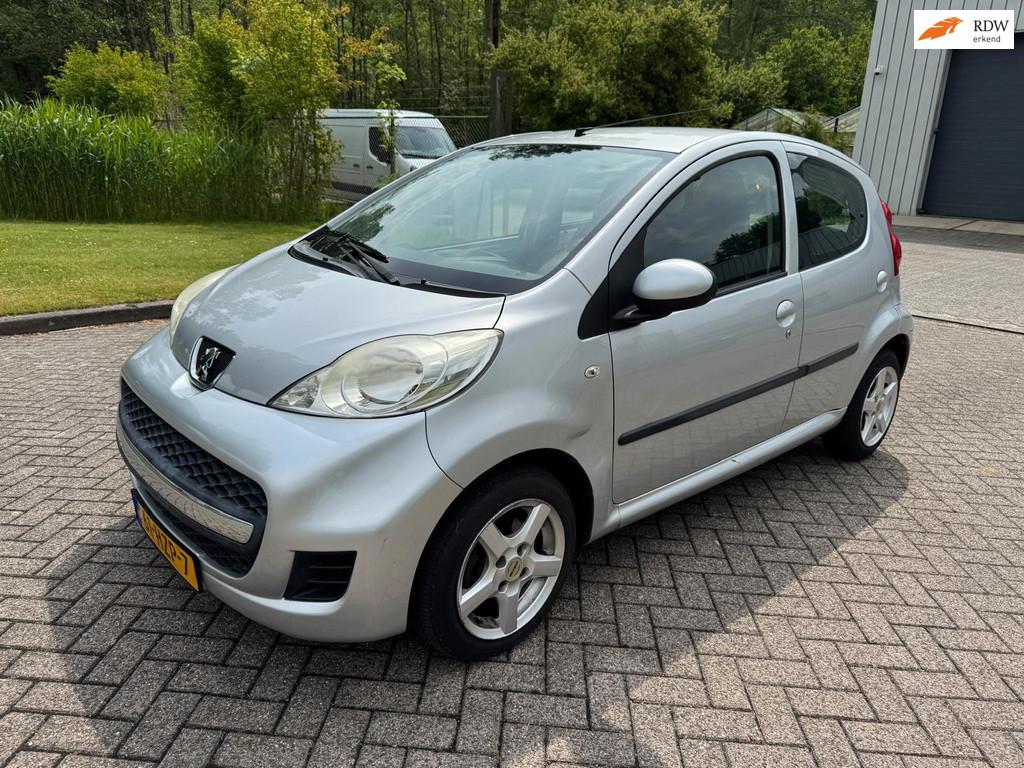 Peugeot 107 1.0-12V Sublime/5DEURS/AIRCO/ELEKTRISCHE RAMEN/N, Voorwielaandrijving, Stof, Gebruikt, 4 stoelen