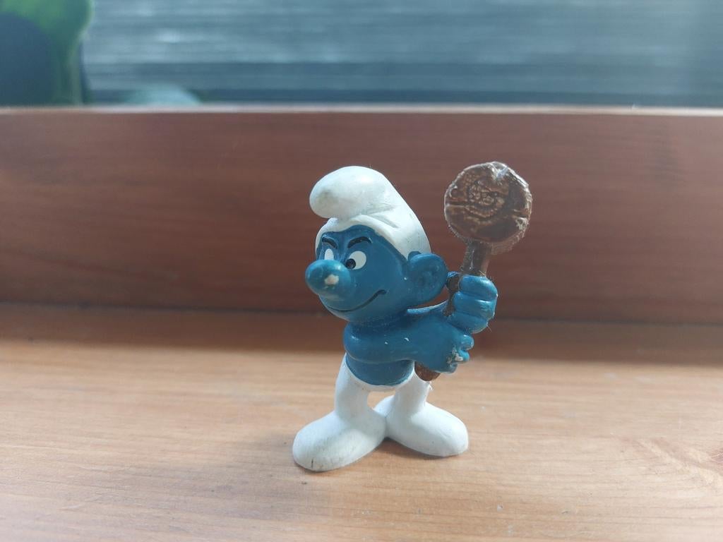 Smurf met hamer De Smurfen, Verzamelen, Smurfen, Ophalen of Verzenden, Zo goed als nieuw