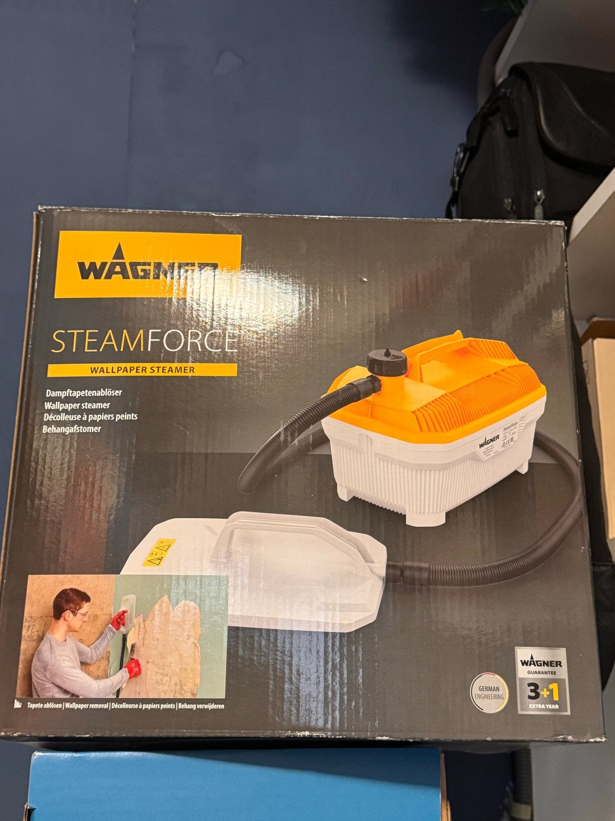 Wagner Steamforce Behangafstomer - Nieuw in doos, Ophalen, Nieuw