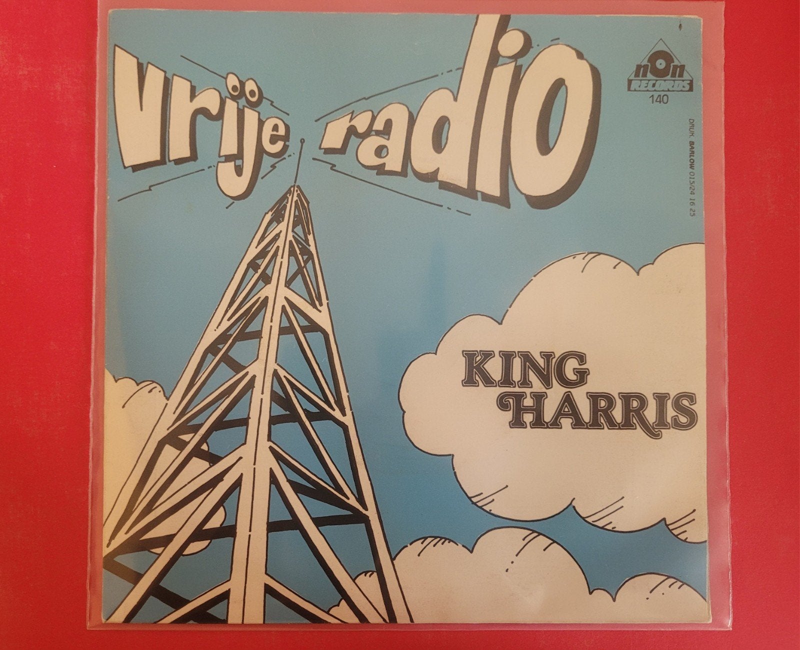King Harris - Vrije radio, Ophalen, Zo goed als nieuw, Overige formaten, Levenslied of Smartlap