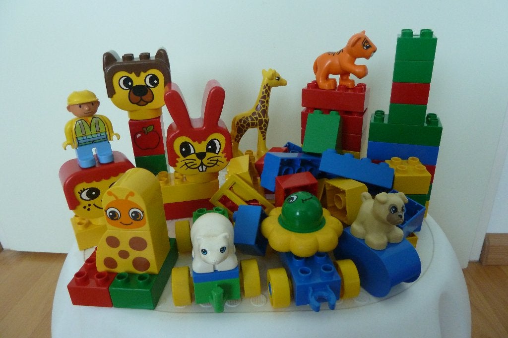 Lego Duplo, Ophalen of Verzenden, Gebruikt, Losse stenen, Duplo