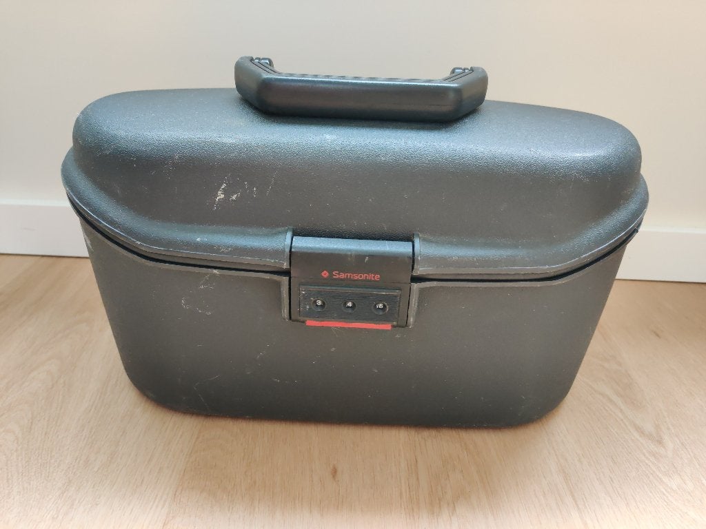 Samsonite Beauty case, Gebruikt, Hard kunststof, Slot, Minder dan 50 cm