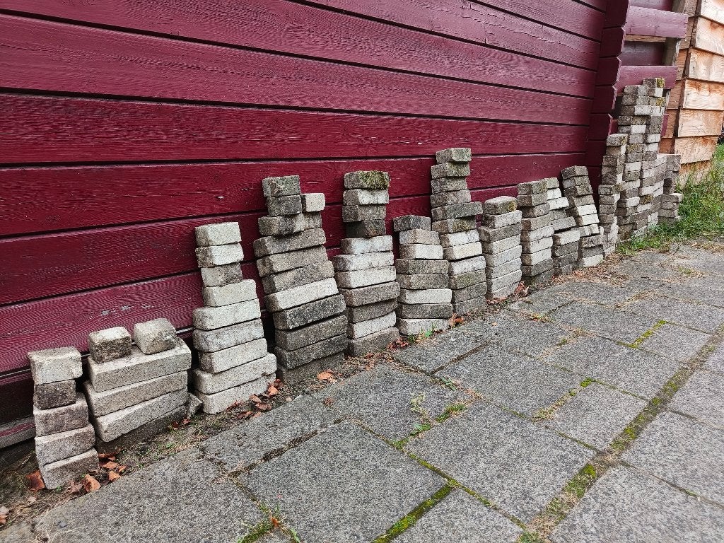 Klinkers, gratis af te halen, Ophalen, Gebruikt