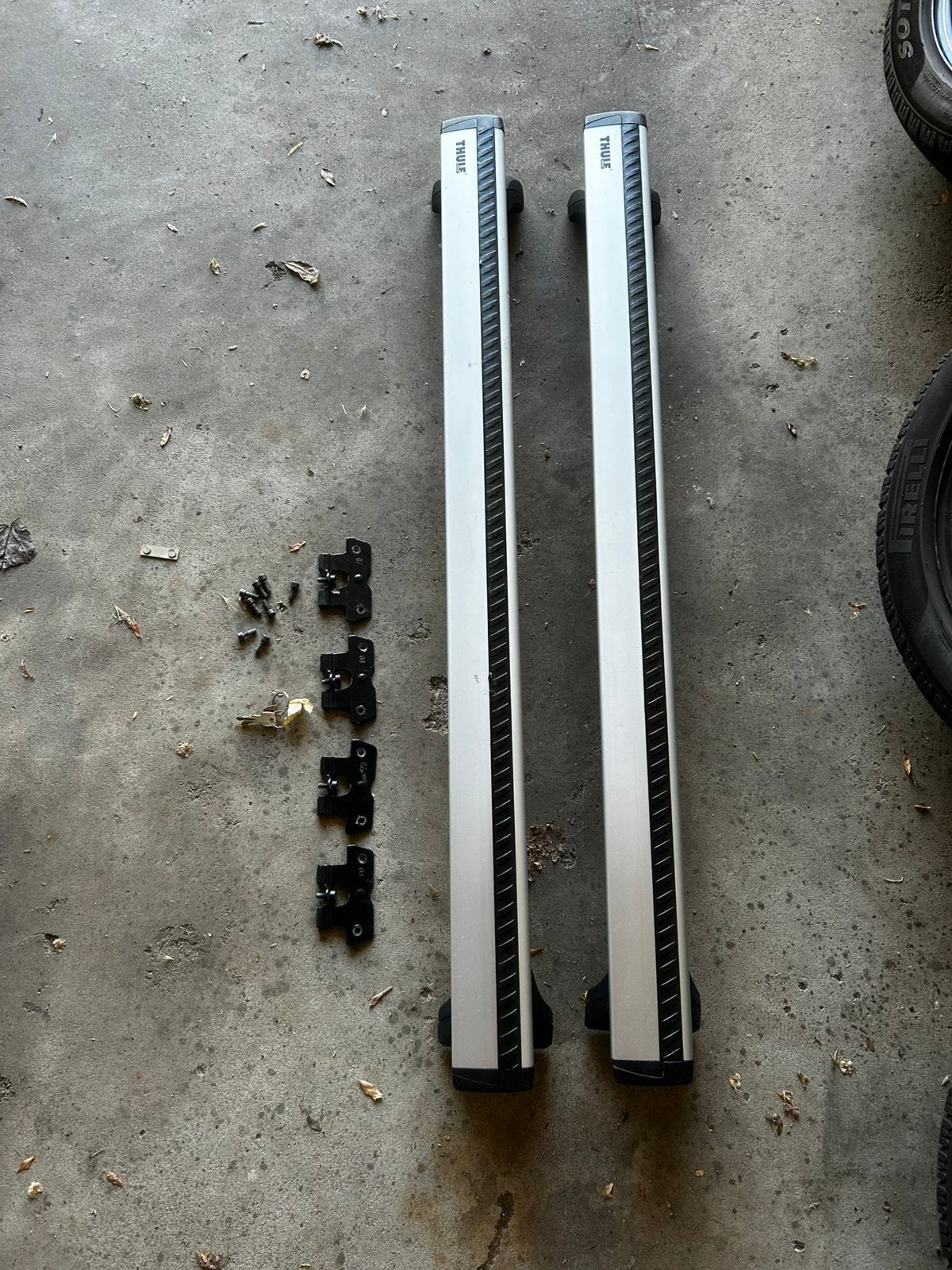 Thule wingbar voor E46, Auto diversen, Dakdragers, Ophalen, Gebruikt
