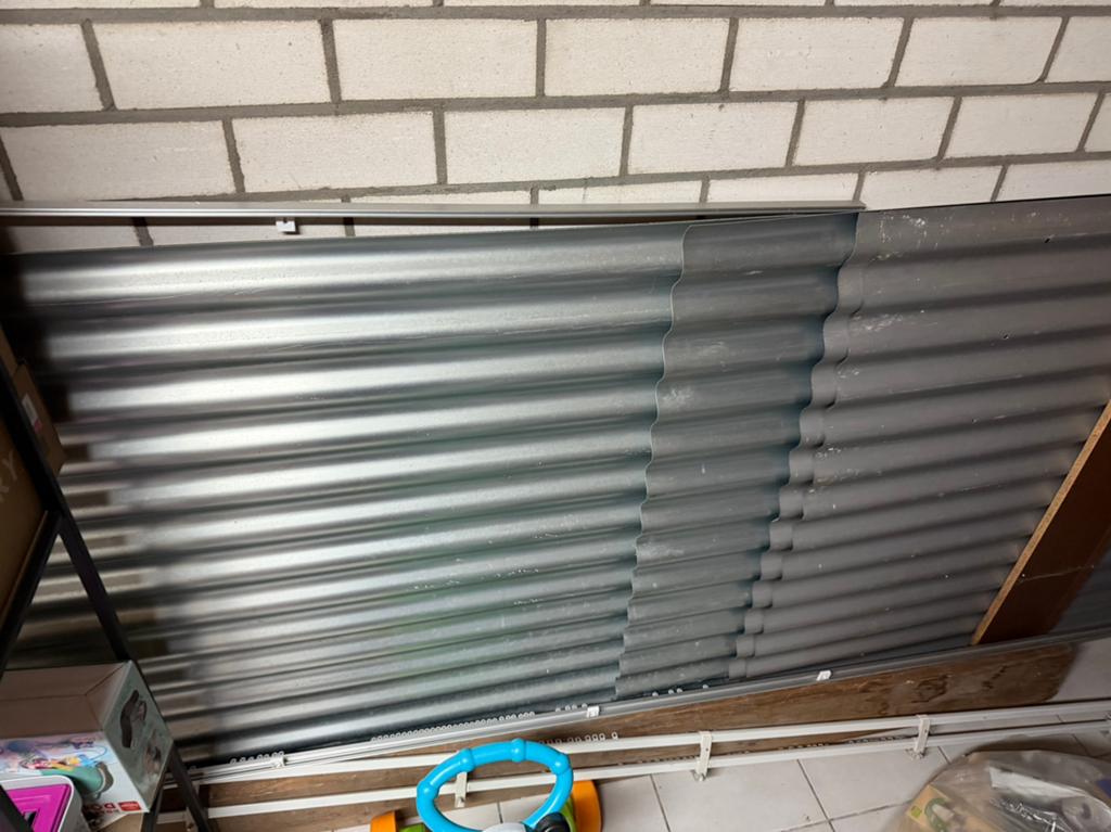 Aluminium Sheets for Roof, Doe-het-zelf en Verbouw, Dakpannen en Dakbedekking, Ophalen, Zwart, Zo goed als nieuw, 15 m² of meer