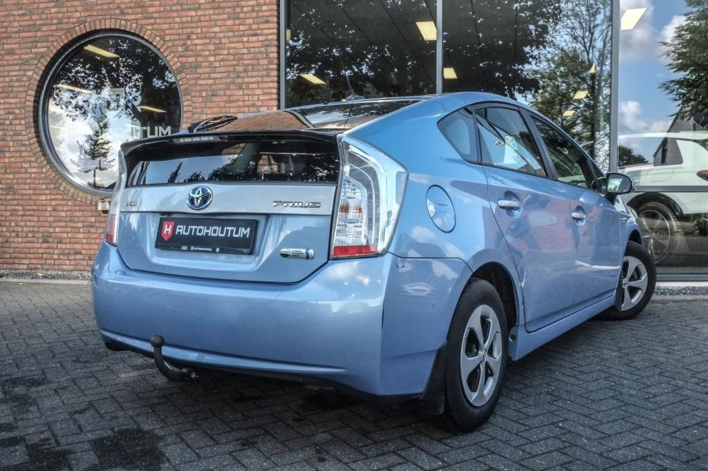 Toyota Prius 1.8 Plug-in Executive Business Trekhaak, Leder, Auto's, Toyota, Automaat, Euro 5, Gebruikt, Blauw