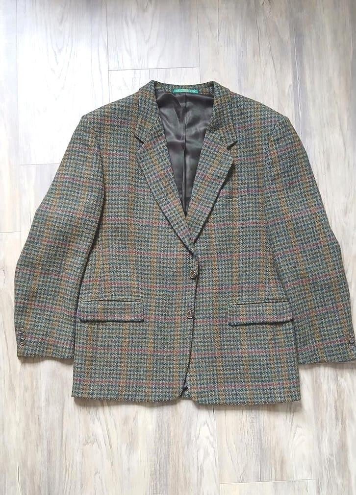 Engels vintage tweed colbert, Kleding | Heren, Ophalen of Verzenden, Zo goed als nieuw, Maat 52/54 (L)