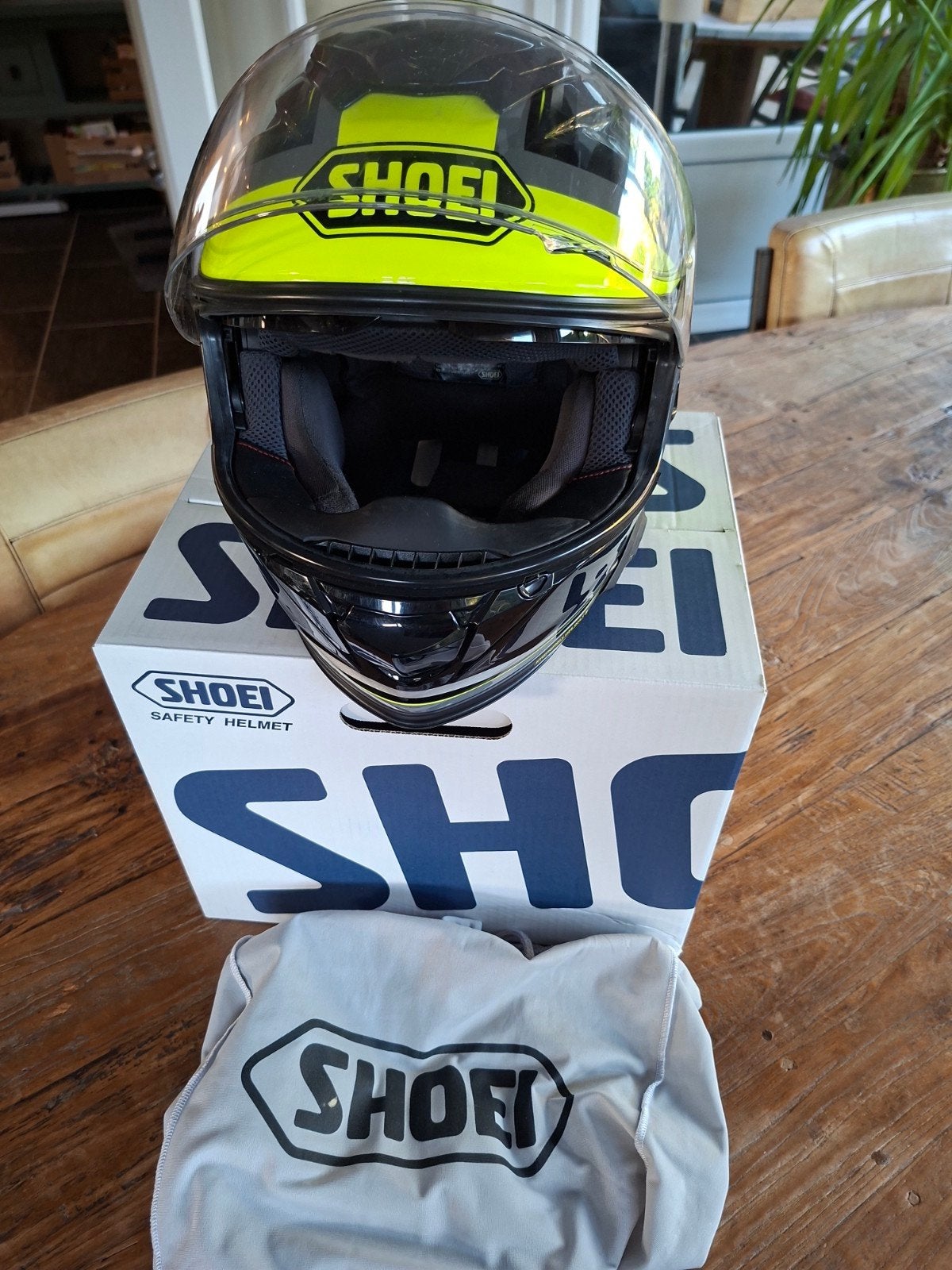 Shoei GT-Air 2 helm met Sena SRL2 communicatie, mt S, Ophalen of Verzenden, Integraalhelm, S, Shoei