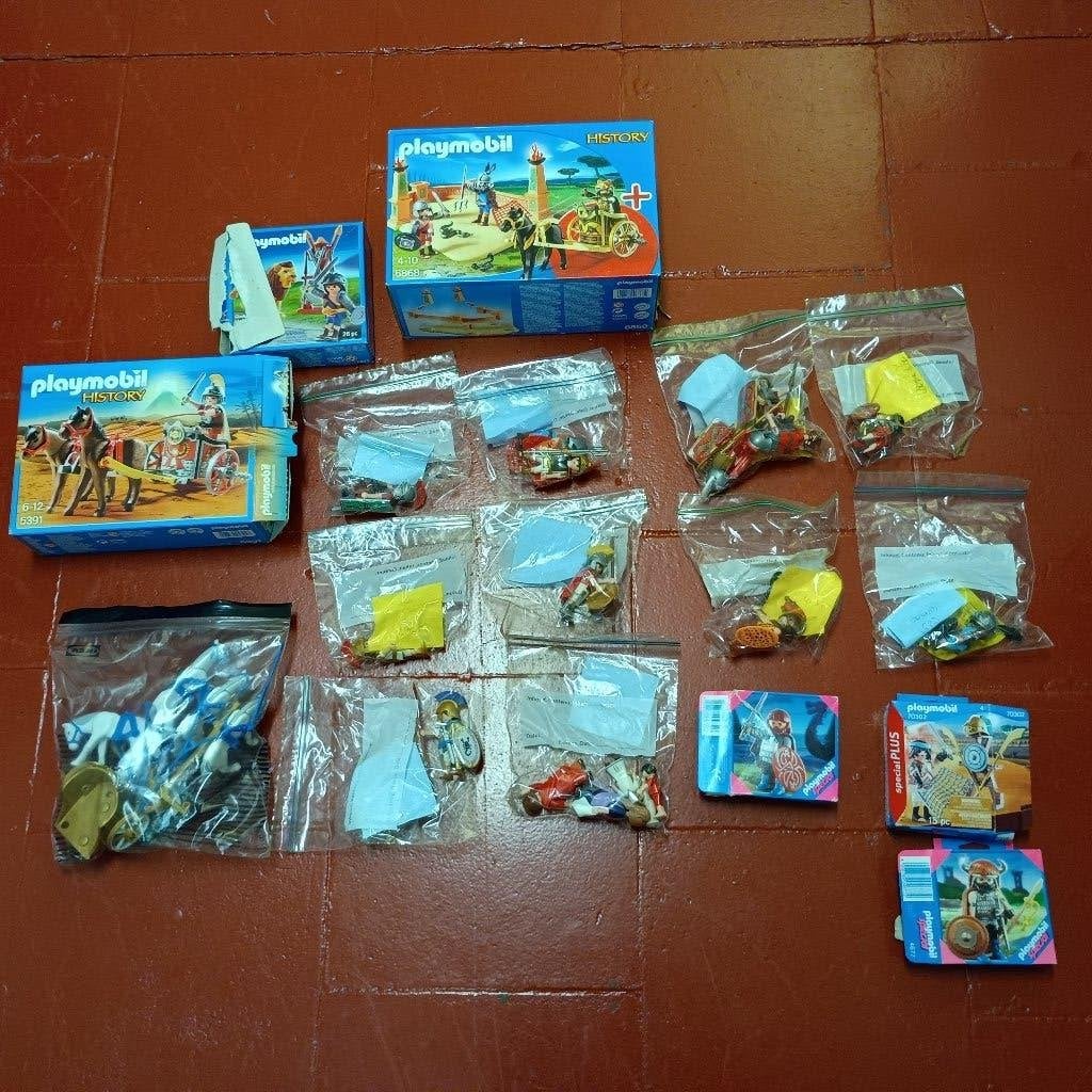 17 sets Playmobil Romeinen onbespeeld als nieuw, Ophalen, Zo goed als nieuw