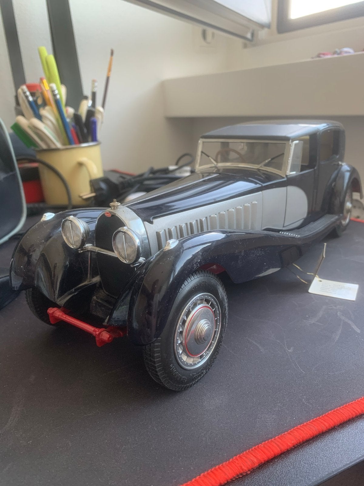 Franklin Mint 1931 Bugatti Royale Coupé de Ville 1:16, Verzenden, Zo goed als nieuw, Auto