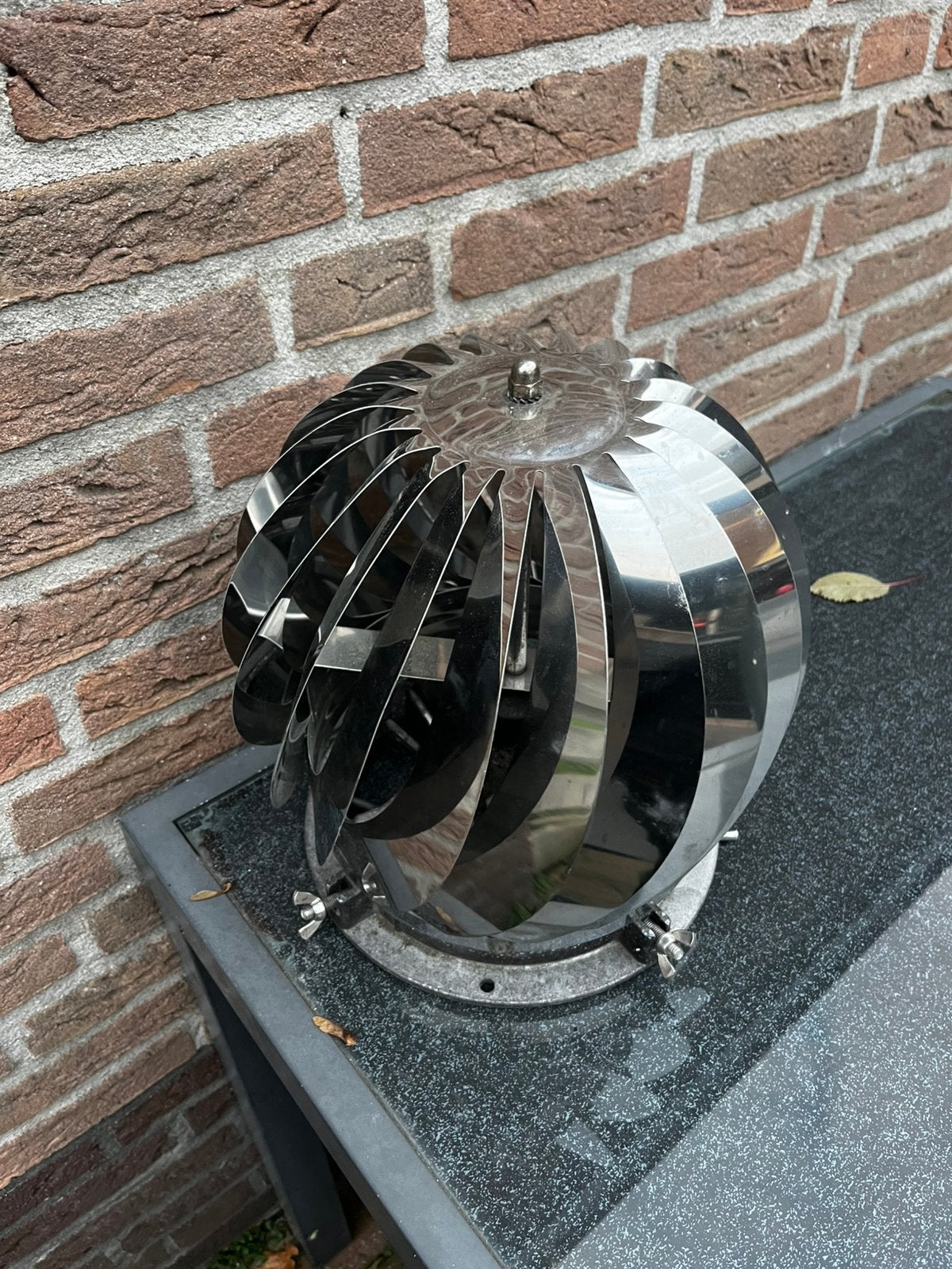 Roterende schoorsteenkap - trekverhoger, Doe-het-zelf en Verbouw, Ophalen of Verzenden, Gebruikt, Afzuiger