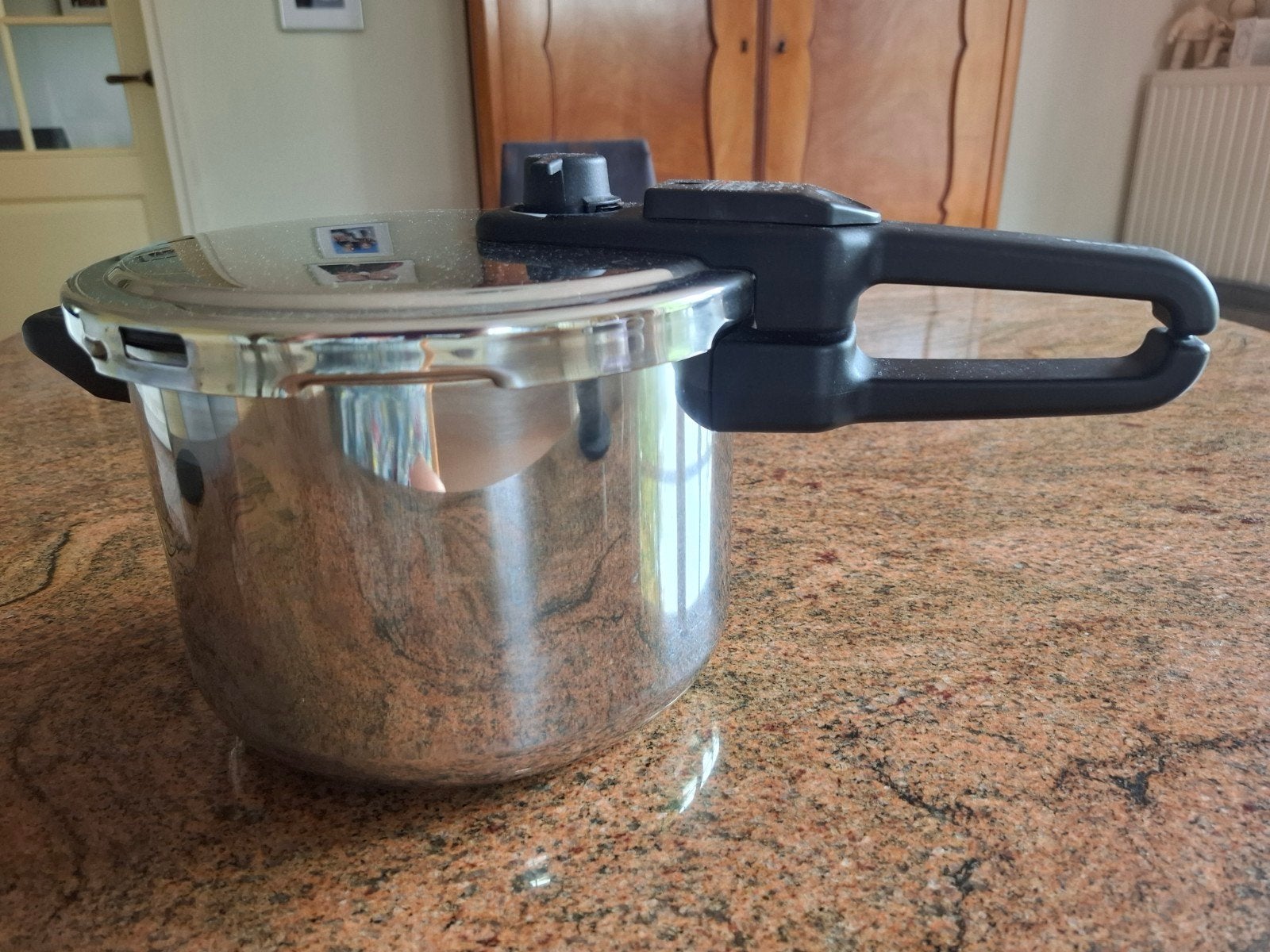 Snelkookpan Tefal sensor, Ophalen, Snelkookpan, Tefal, Aluminium