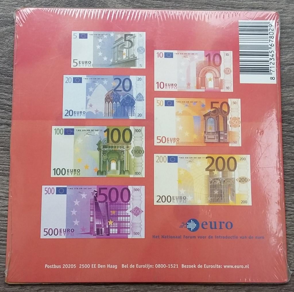 Jaar 1999-2001 Zalmkit Eurokit ONGEOPEND MAPJE Euro Munten, Postzegels en Munten, Munten | Europa | Euromunten, Ophalen of Verzenden