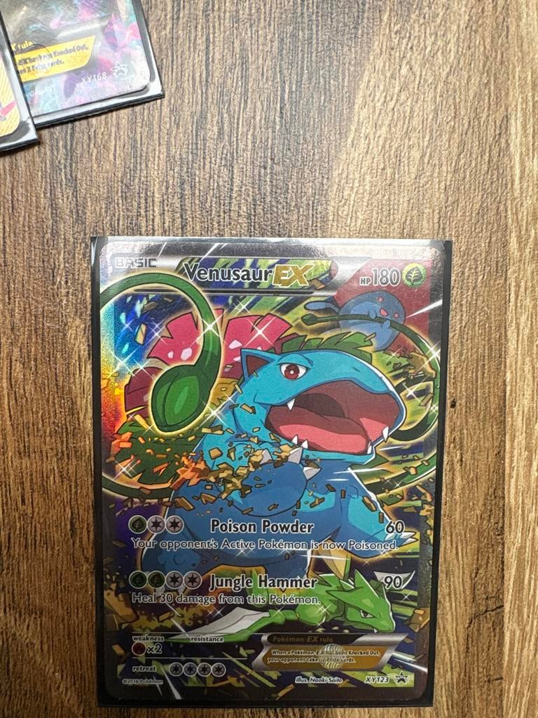 Venusaur ex Pokémon kaart - XY123 Full Art Promo, Hobby en Vrije tijd, Verzamelkaartspellen | Pokémon, Ophalen of Verzenden, Nieuw
