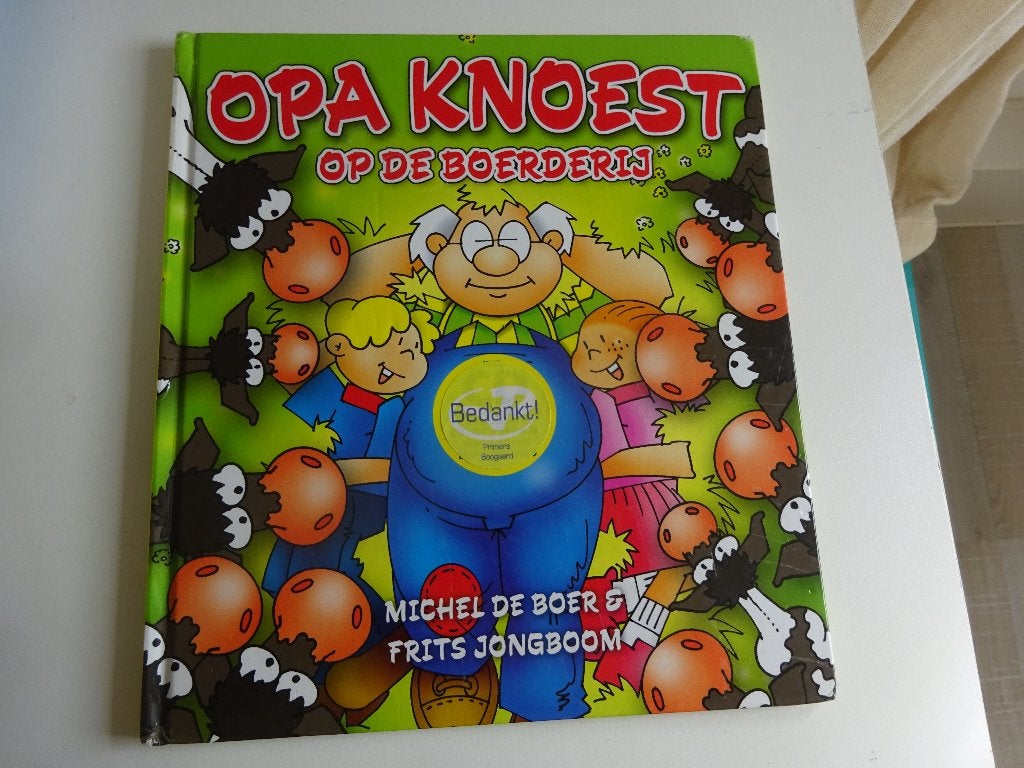 FRITS JONGBOOM - OPA KNOEST OP DE BOERDERIJ, Ophalen of Verzenden, Gelezen, Christendom | Protestants