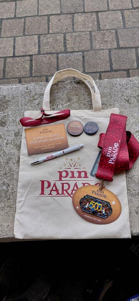 Efteling Goodiebag PinParade, Verzamelen, Efteling, Ophalen of Verzenden, Nieuw, Button of Speldje