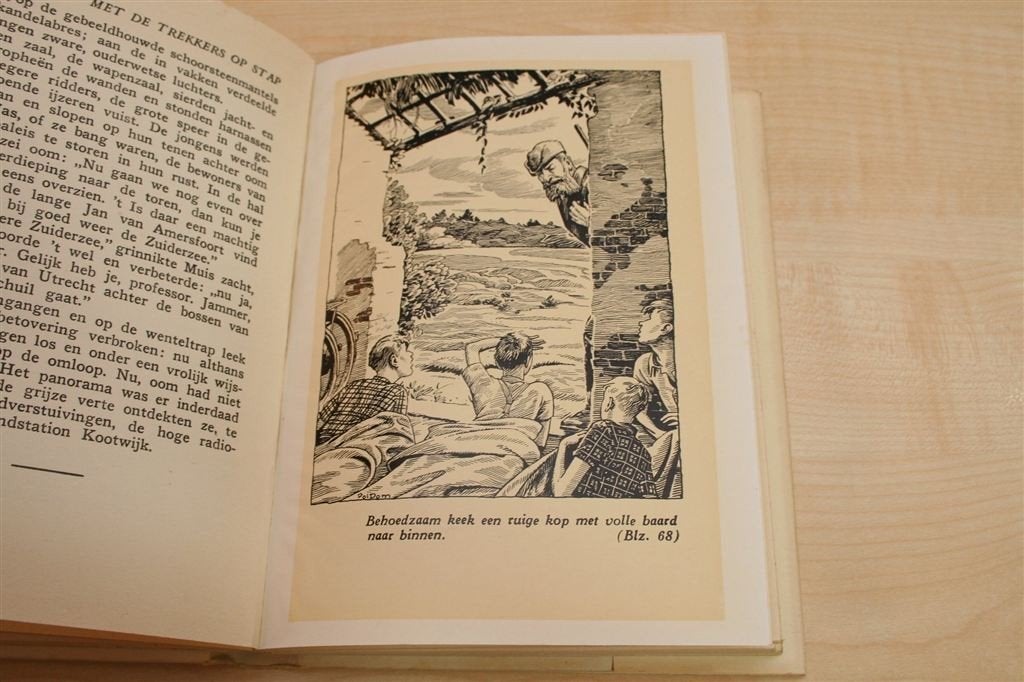 Met de Trekkers op Stap [1940] — Fietsvakantie Jeugd, Ophalen of Verzenden, Gelezen