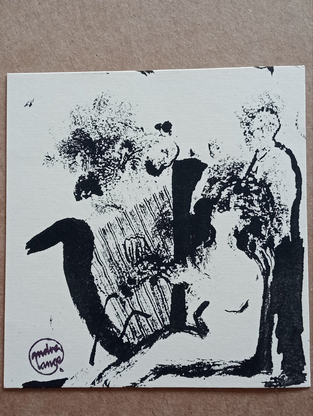 Andre Lange Litho 1998, Antiek en Kunst, Ophalen of Verzenden