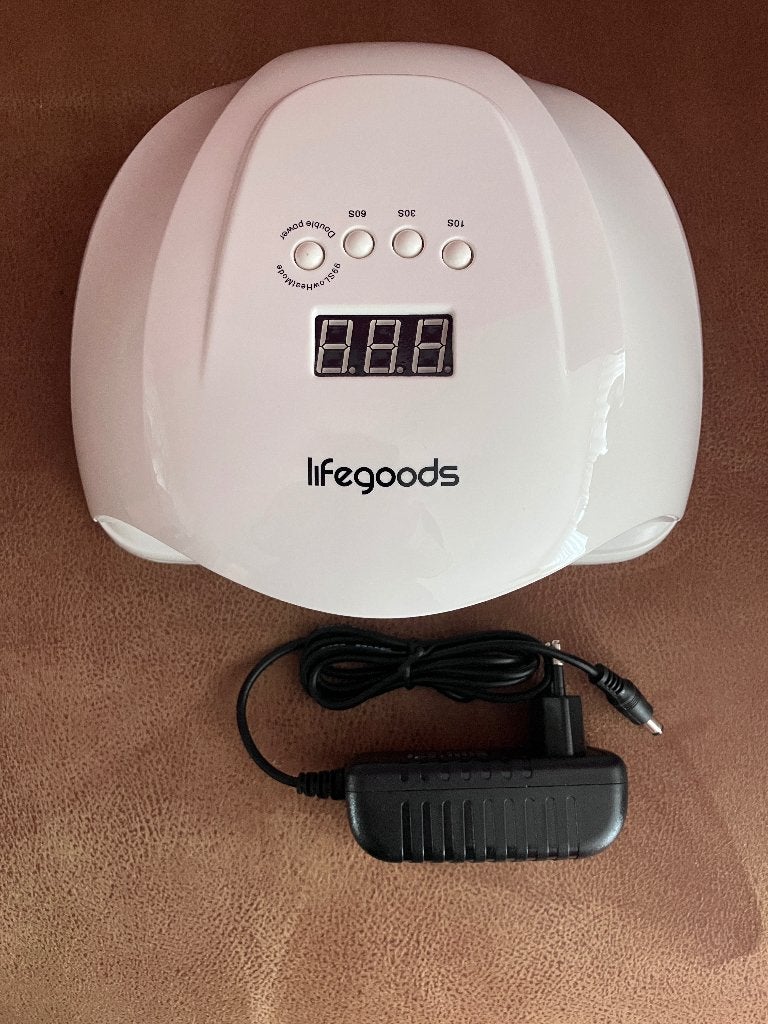 Lifegoods nageldroger 54w led, Wit, Nieuw, Ophalen of Verzenden, Handen en Nagels