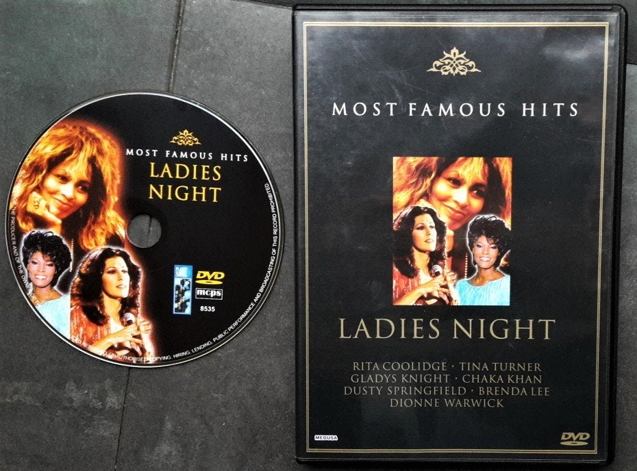 DVD - Ladies Night - Most Famous Hits - Muziek, Engels, Alle leeftijden, Nederlands, Ophalen of Verzenden