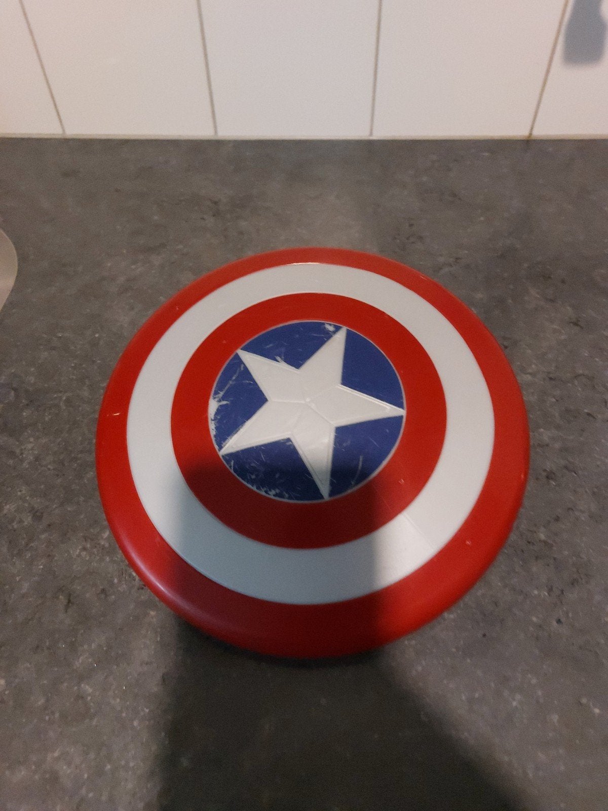 Captain America Schild - Frisbee met Magneetbevestiging, Ophalen of Verzenden