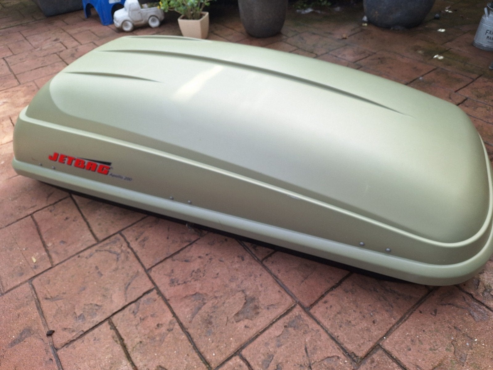 mooie stevige dakkoffer jetbag apollo 200, Auto diversen, Ophalen, Zo goed als nieuw