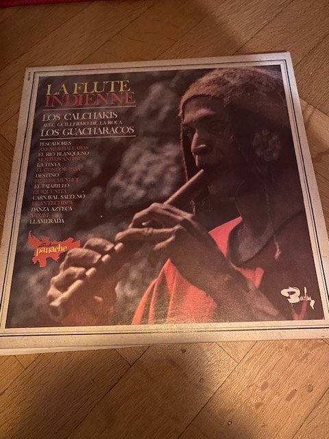 La flute indienne, Ophalen, LP, Gebruikt, Inclusief binnenhoes