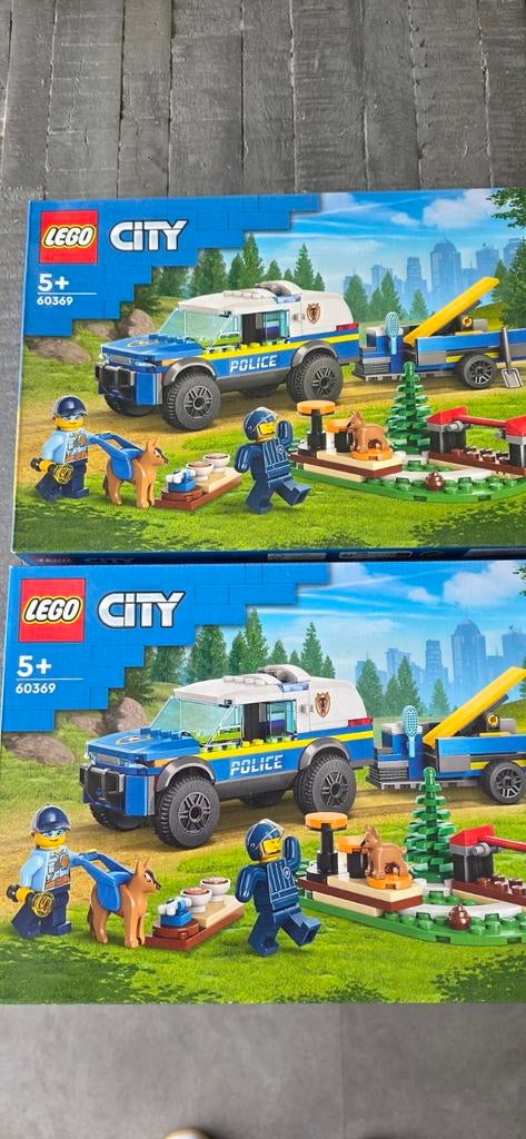 LEGO City Politie Achtervolging met Hond (60369) - Nieuw, Inclusief minifiguren, City, Lego, Nieuw