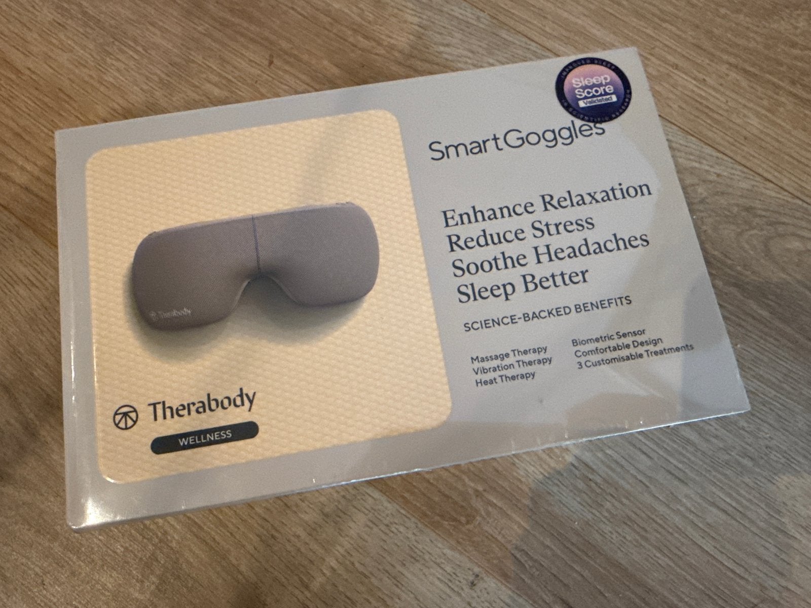 Therabody SmartGoggles - Ontspanning en betere slaap, Ophalen of Verzenden, Nieuw, Apparaat