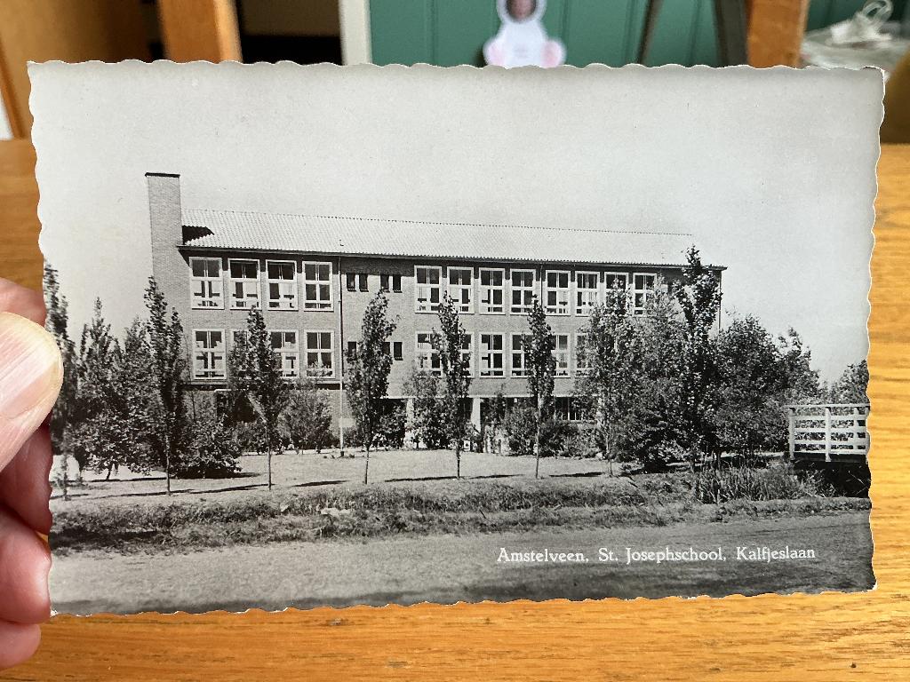 Amstelveen St.Josephschool, Verzenden, 1960 tot 1980, Ongelopen, Noord-Holland