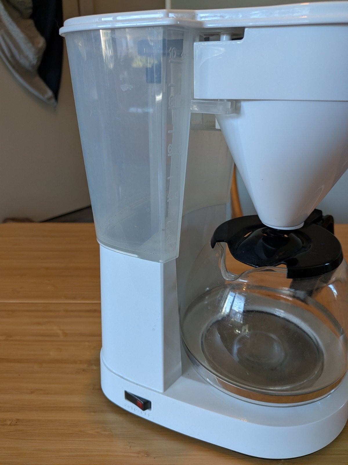 Melitta Easy filterkoffiezetapparaat – Wit – In nette staat, Ophalen, Gebruikt, Koffiemachine