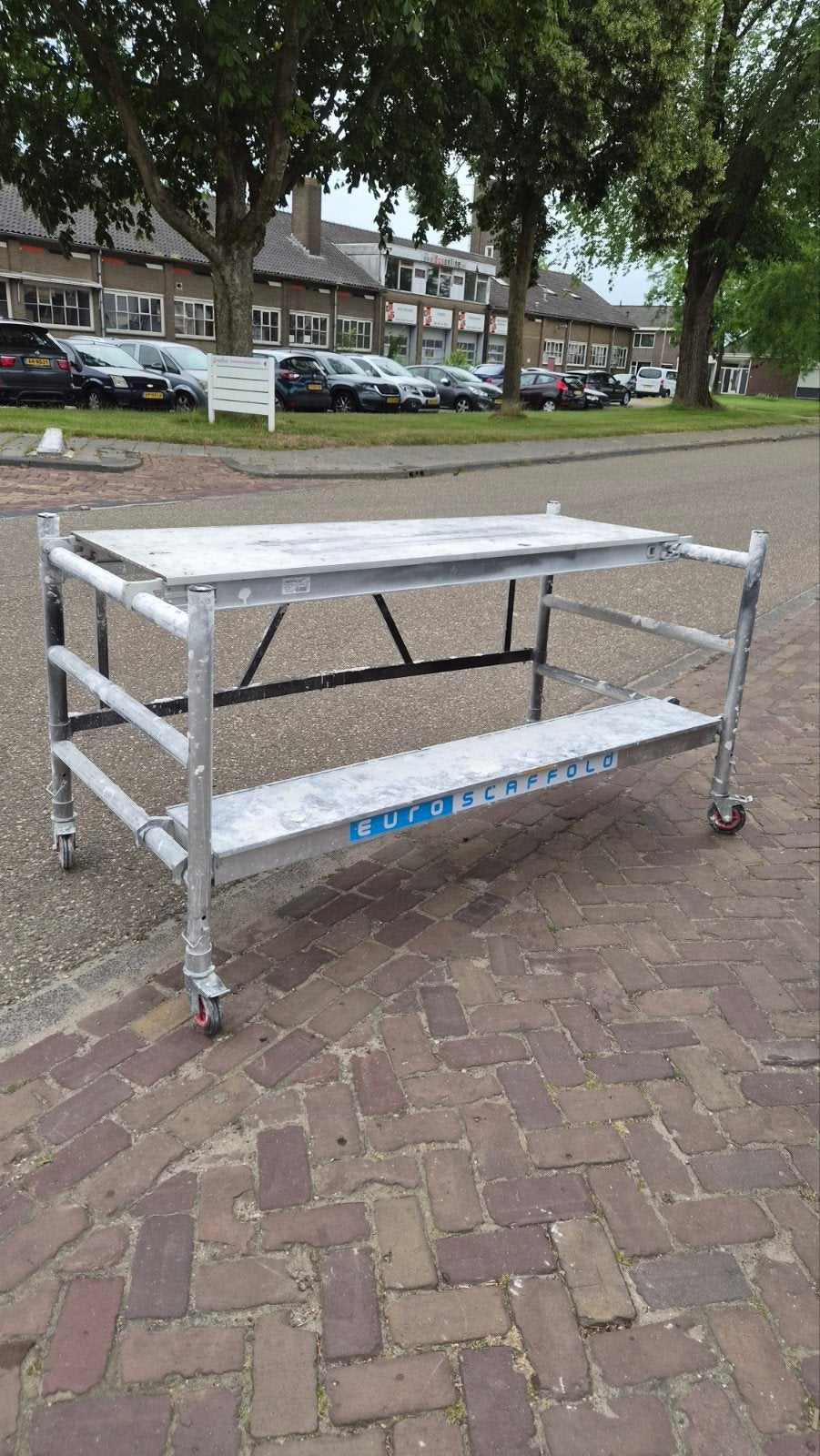 Te koop lage Kamersteiger 90 diep, Ophalen of Verzenden, Rolsteiger of Kamersteiger, Minder dan 2 meter
